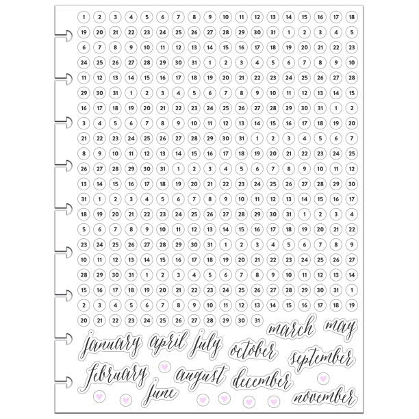 Happy Planner Non daté (12M) Classic Wedding Our Love Story