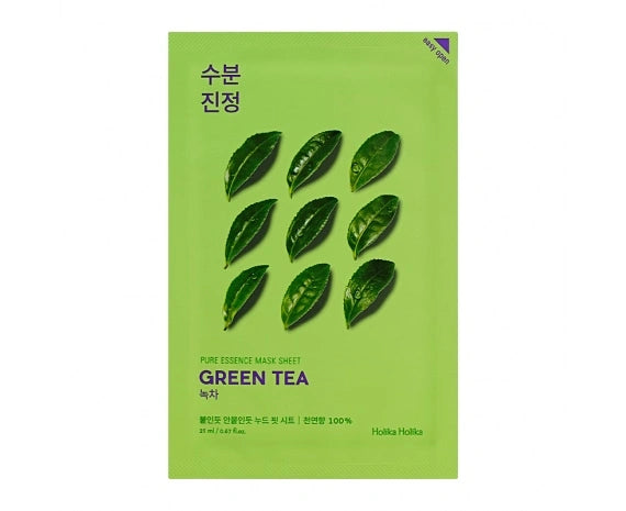 HOLIKA HOLIKA - Pure Essence Mask Sheet Green Tea